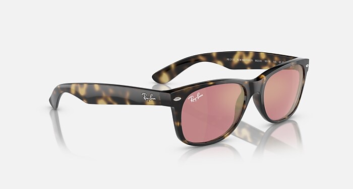 NEW WAYFARER CLASSIC Sunglasses in Havana and Violet/Gold - RB2132