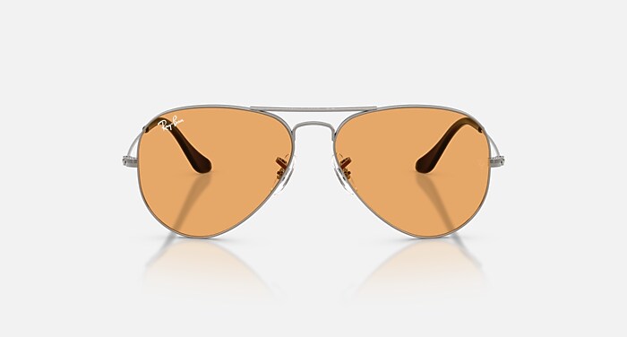 AVIATOR CLASSIC SUMMER CAPSULE サングラス ガンメタル と オレンジ