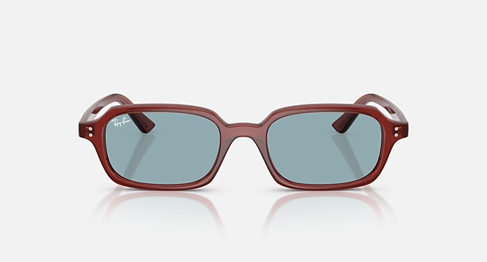 ZURI BIO-BASED Sunglasses in Rosty Brown and Blue (49-19) - RB4455