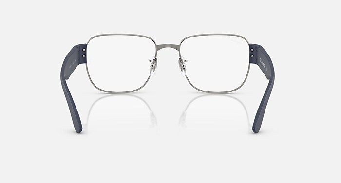 RB6532 OPTICS Eyeglasses with Gunmetal and Clear (55-18) - RB6532