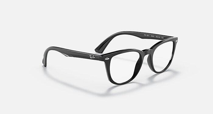 RB1601 OPTICS KIDS ポラライズド（偏光） メガネ ブラック と クリア