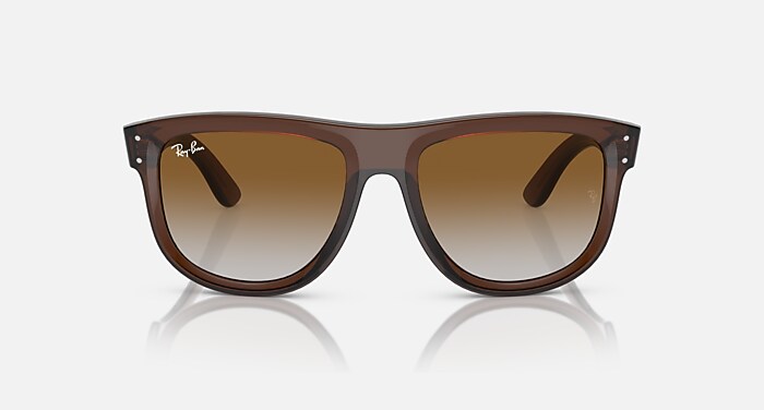 Ray-Ban サングラス BOYFRIEND REVERSE ブラウン レイバン公式ストア】 Ray-Ban® BOYFRIEND REVERSE サングラス