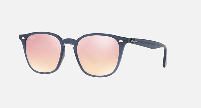 小物 Ray-Ban RB4258FCLEAR GRADIENT LIGHT BLUE RB4258 Sunglasses in Blue and Pink Gradient Mirror - RB4258F | Ray