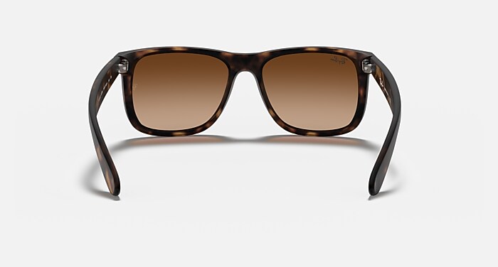 JUSTIN CLASSIC Sunglasses in Havana and Dark Brown - RB4165 | Ray