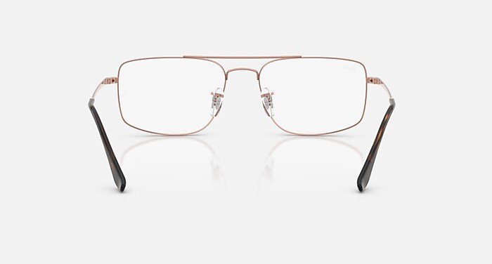 EXPLORER III OPTICS メガネ カッパー と クリア (58-18) - RB6579