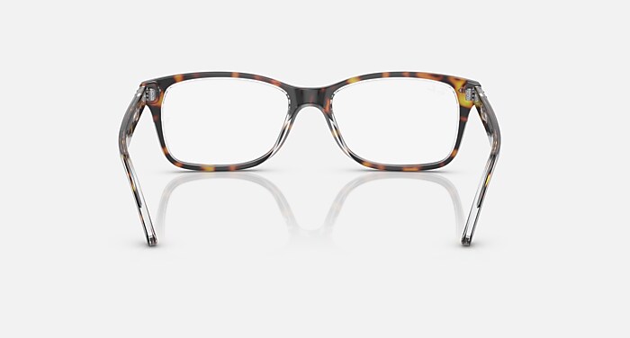 レイバン公式ストア】 Ray-Ban® RB5428 OPTICS メガネ | 透明上に