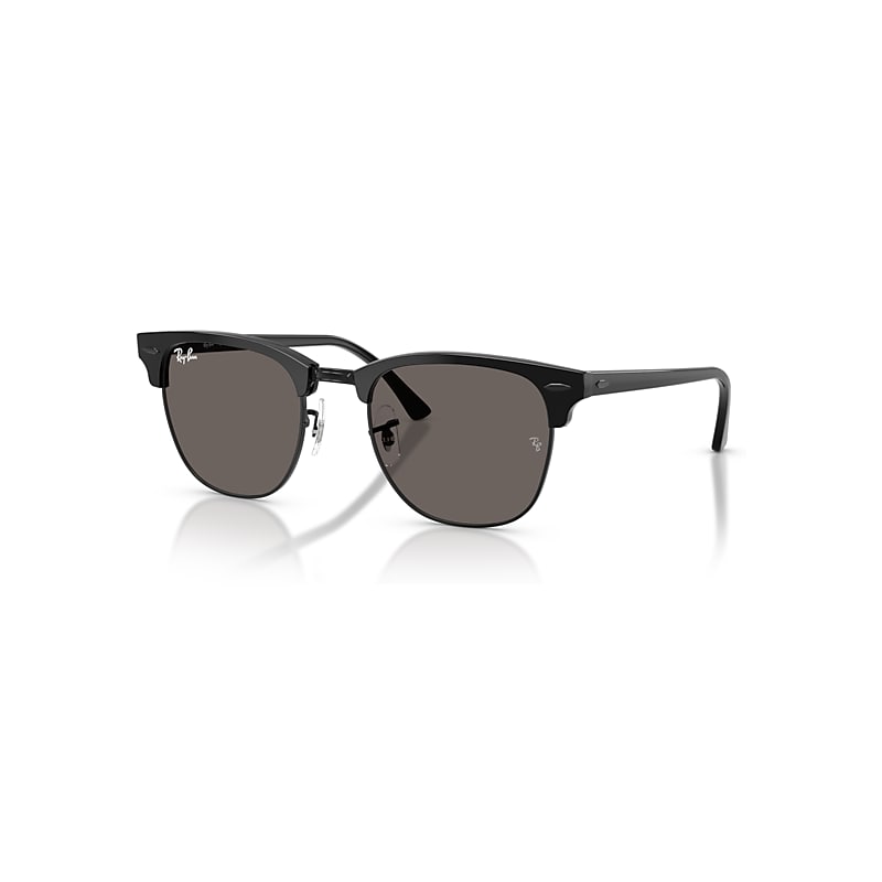 Ray-Ban Unisex Sunglass Clubmaster Classic - Frame color: Black On Black, Lens color: Dark Grey - Image 3