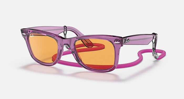 ORIGINAL WAYFARER COLORBLOCK サングラス トランスペアレント