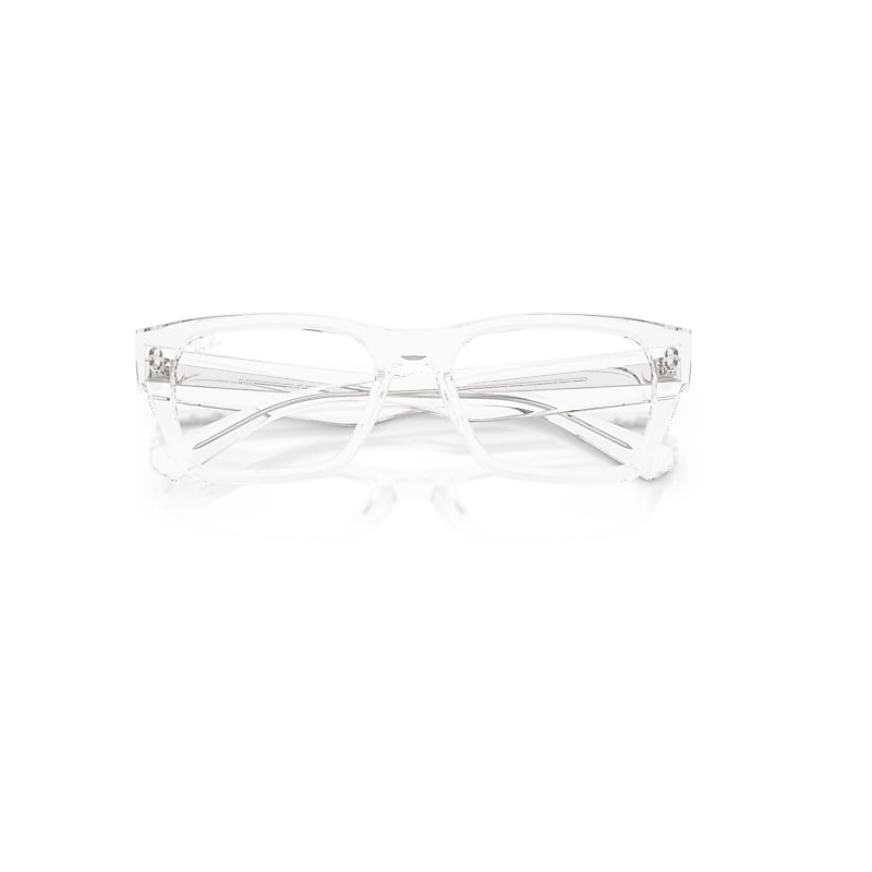 Ray-Ban Rb5448 Optics Optical Transparent Frame Transparent Lenses Polarized 53-19