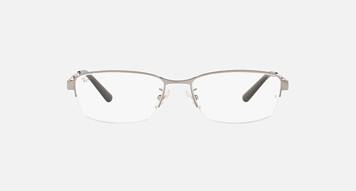 RB6453 OPTICS メガネ ガンメタル と クリア (55-17) - RB6453D