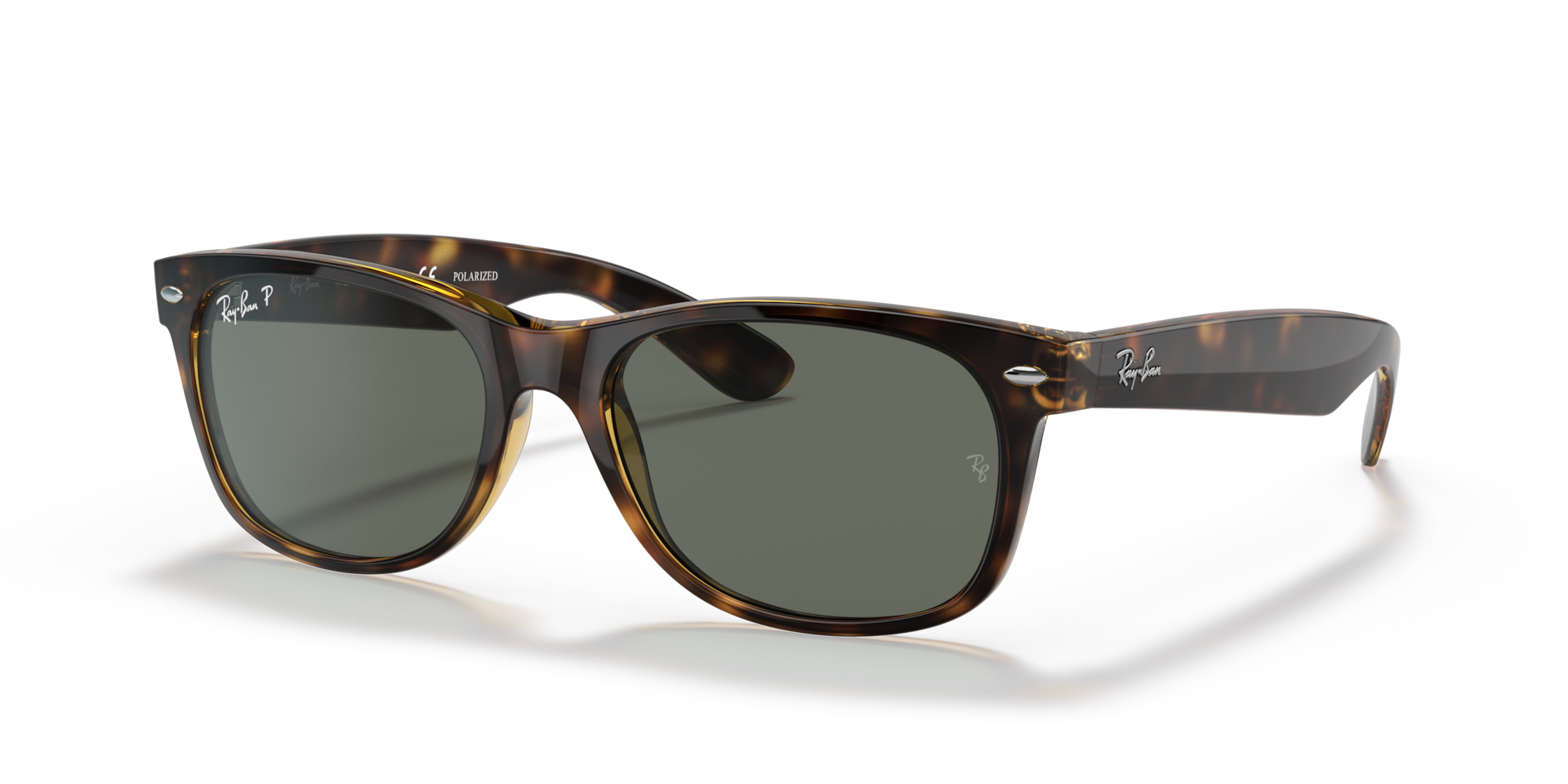 NEW WAYFARER CLASSIC Polarized Sunglasses in Tortoise and G-15