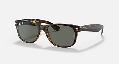 NEW WAYFARER CLASSIC Polarized Sunglasses in Tortoise and  display picture 3
