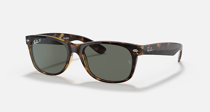 NEW WAYFARER CLASSIC Sunglasses in Tortoise and G-15 Green  display picture 3
