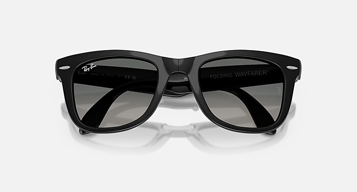 WAYFARER FOLDING CLASSIC X THE ONES Sunglasses in Black and