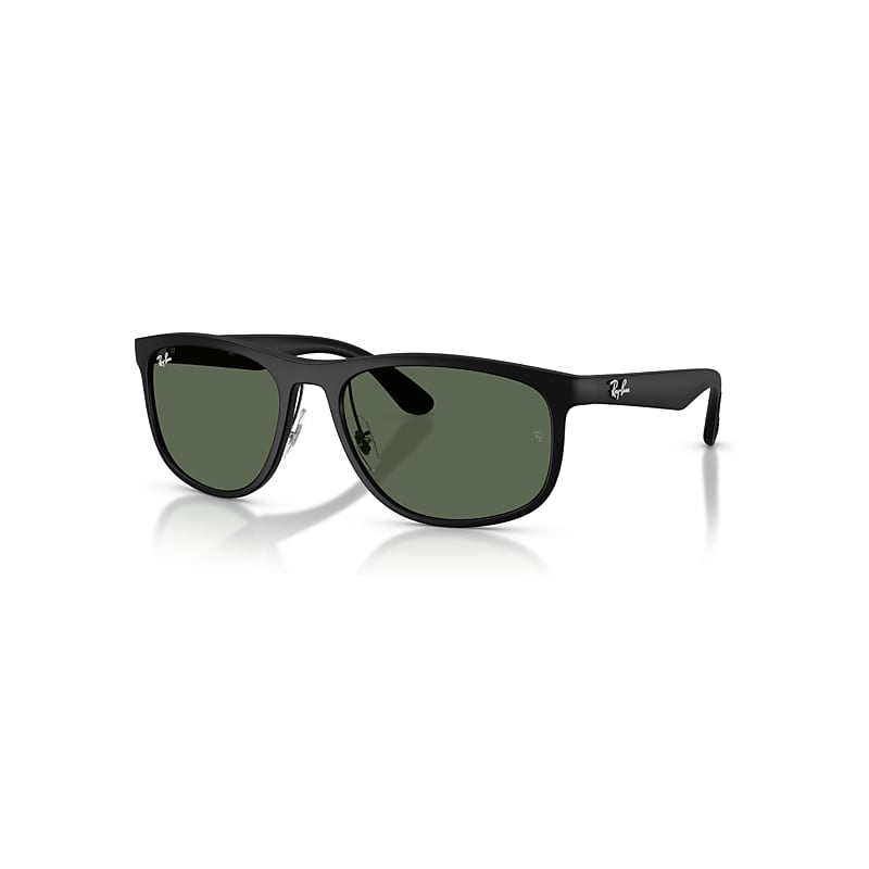 Ray-Ban Unisex Sunglass RB4468 Liteforce - Frame color: Sand Black, Lens color: Dark Green - Image 6