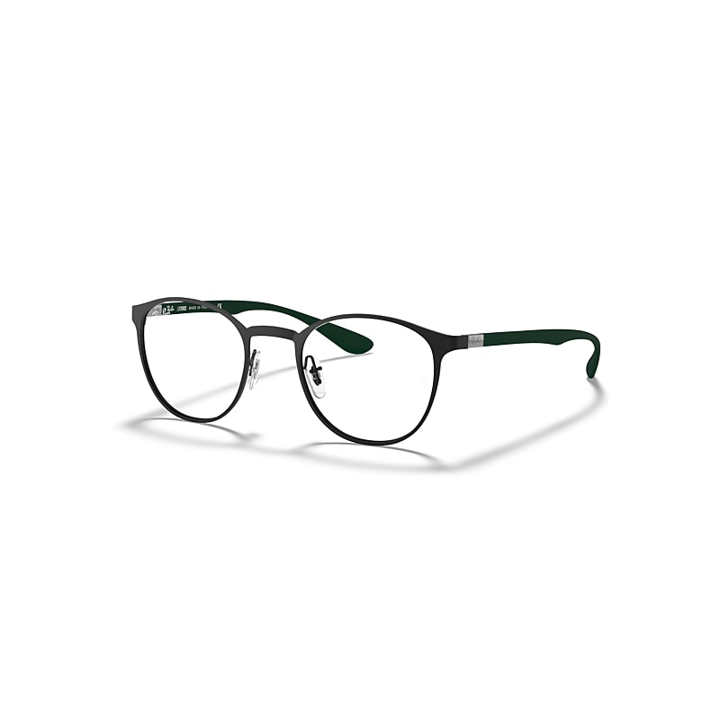 Ray-Ban Eyeglasses   Optics - Sand Green Frame Clear Lenses 50-20, RB6355