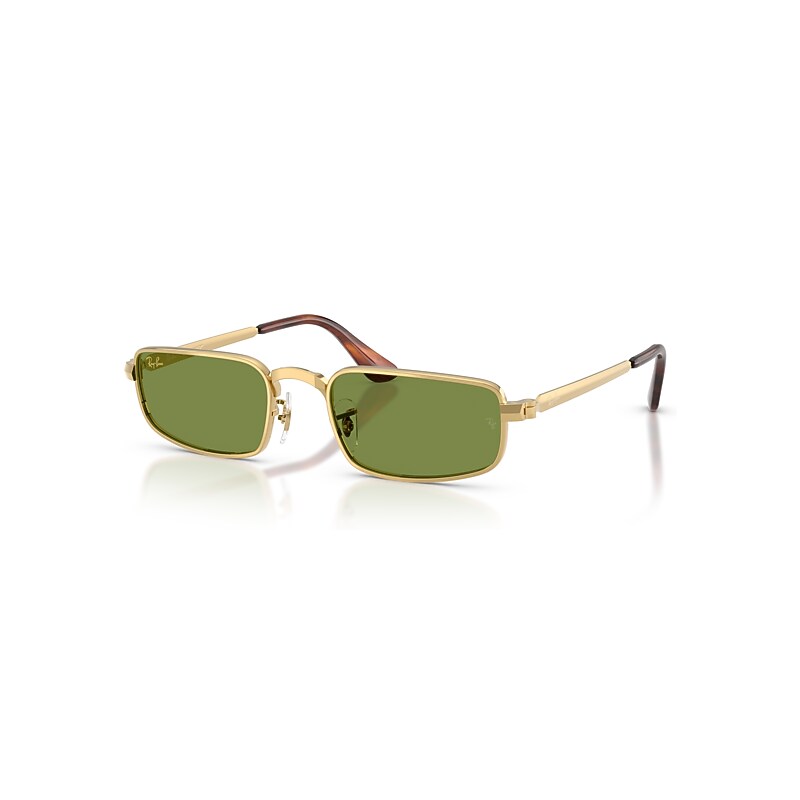 Ray - Ban Unisex Green Ray - Ban A$Ap Rocky Rb3927 001/4E Sunglasses Metal Gold Pillow Normal - Image 5