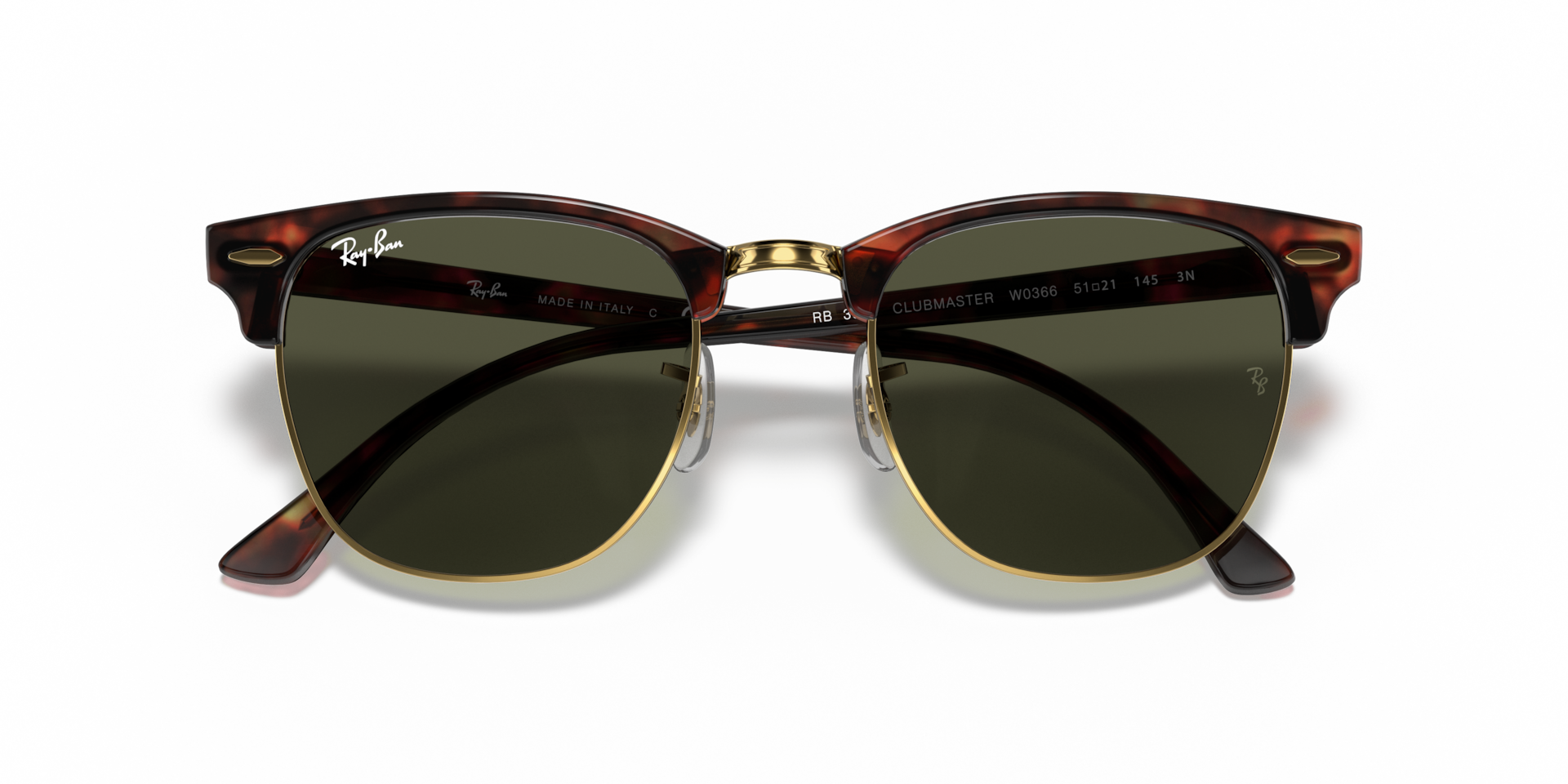 Ray-Ban RB3016 W0366 クラブマスター サングラス べっ甲 レイバン クラブマスター サングラス RB3016 W0366 べっ甲 Ray-Ban