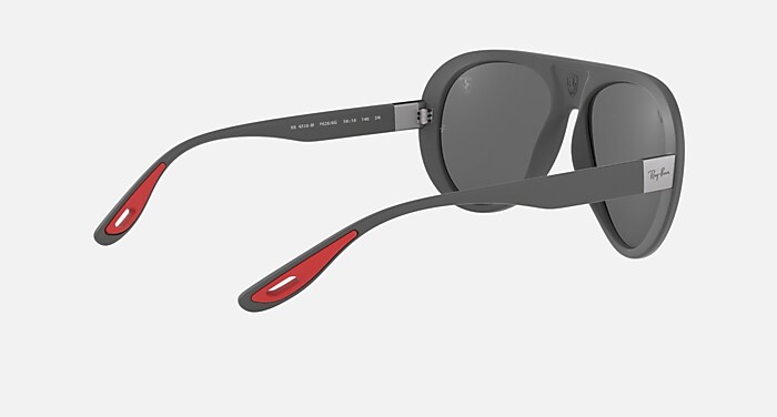 RB4310M SCUDERIA FERRARI COLLECTION Sunglasses in Grey and Grey