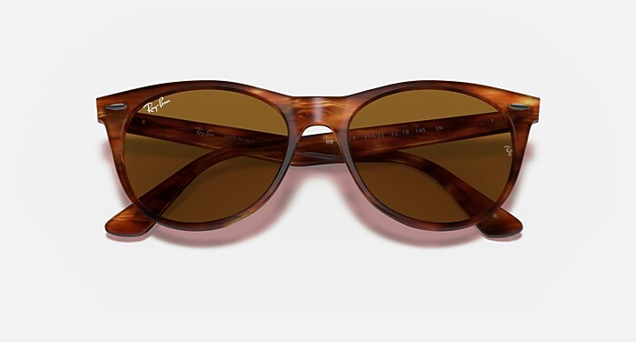 Ray-Ban RB 2185 wayfarer II Sunglasses 954/33 55 18 145 3N brown lens Ray-Ban Sunglasses Frame Only RB 2185 954 Wayfarer II  main image 3