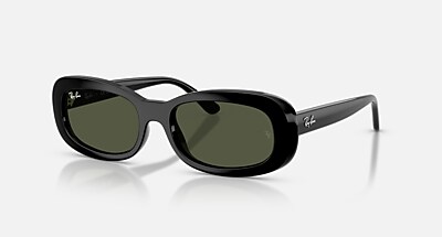 RB2221 Óculos de Sol em Preto e Verde (56-18) - RB2221 | Ray-Ban® BR