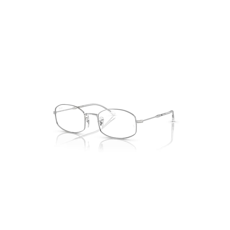 Ray-Ban Rb6510 Optics  Silber Fassung Klar Glas Polarisiert 50-20
