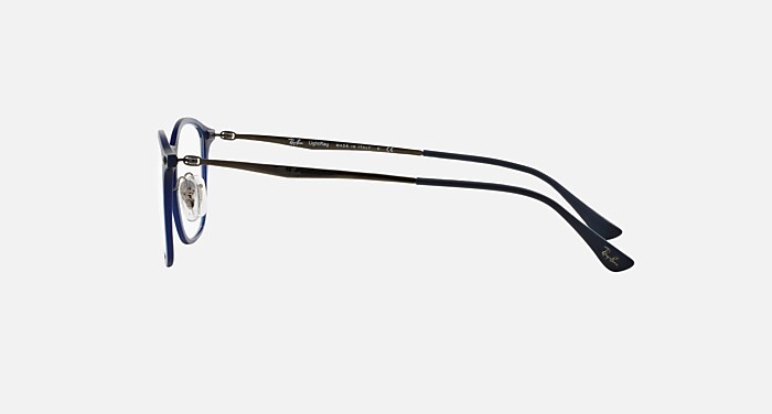 RB7051 Polarized Eyeglasses with Blue and Clear (49-20) - RB7051