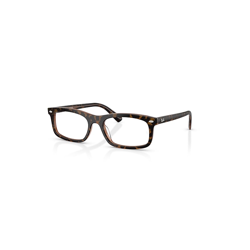 Ray-Ban Eyeglasses   Optics - Havana Brown Frame Clear Lenses Polarized 56-19, RB5450