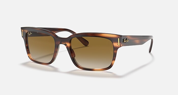 Ray-Ban ブラウン サングラス ケース付 RB2190 レイバン公式ストア】 Ray-Ban® JEFFREY サングラス | ストライプ