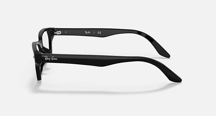 RB5344 OPTICS Eyeglasses with Black and DEMO LENS (55-16