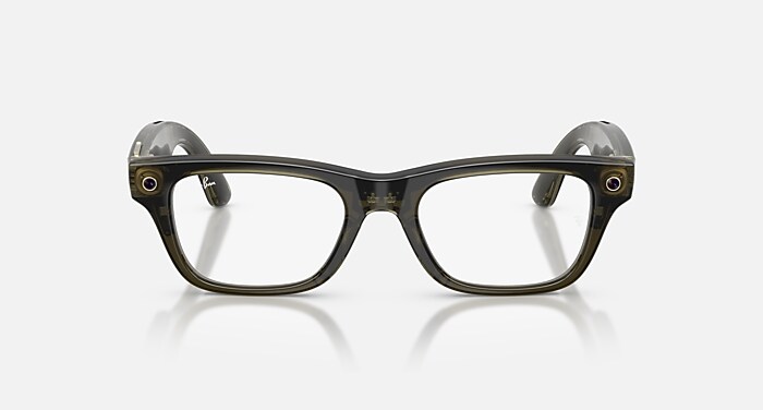 RAY-BAN META BLAYZER OPTICS - GEN 2 AI Glasses in Transparent Dark