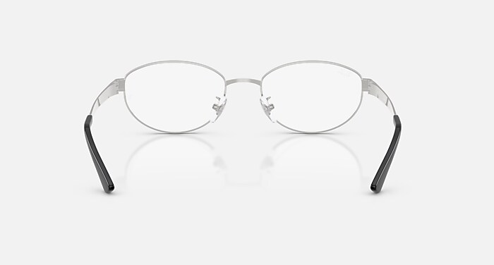 RB3774D OPTICS Eyeglasses with Silver and Clear (55-19) - RB3774VD