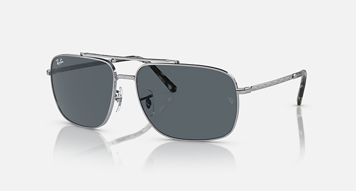 RB3796 サングラス シルバー と ブルー (59-15) - RB3796 | 【レイバン