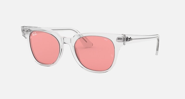 METEOR CLASSIC Sunglasses in Transparent and Pink Photochromic