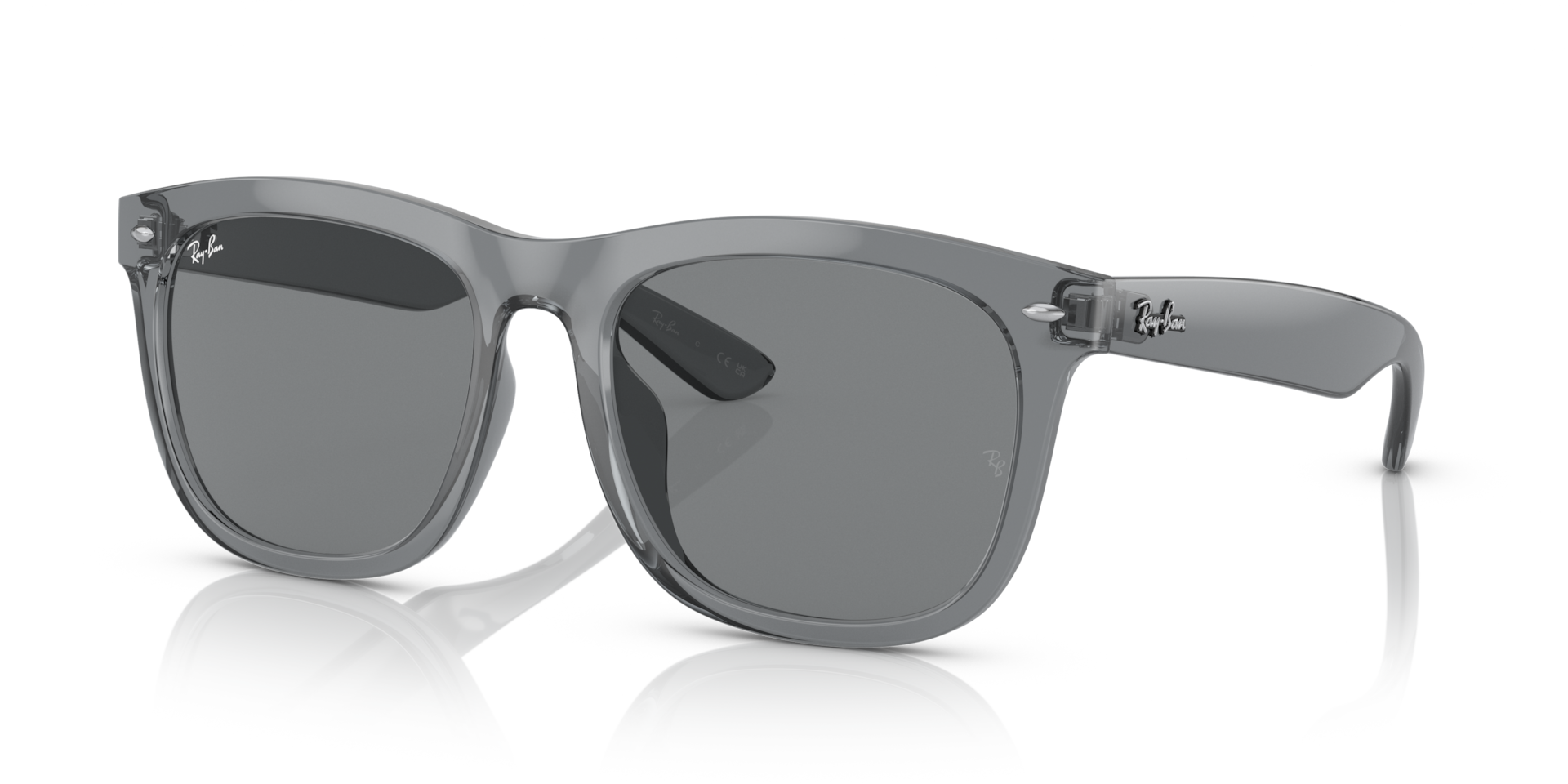 Ray-Ban RB4260Dサングラス 601/1 DARK GREY RB4260D Sunglasses in Transparent Grey and Dark Grey - RB4260D