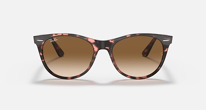 WAYFARER II FLECK Sunglasses in Pink Havana and Light Brown
