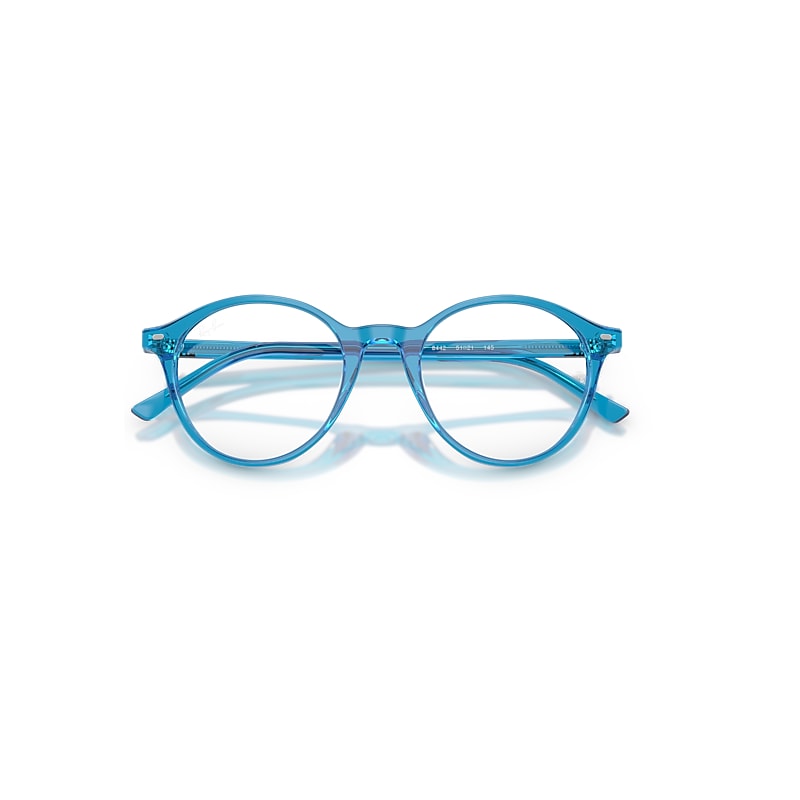 Ray-Ban Rb5430 Optics Optical Blue Frame Clear Lenses Polarized 49-21