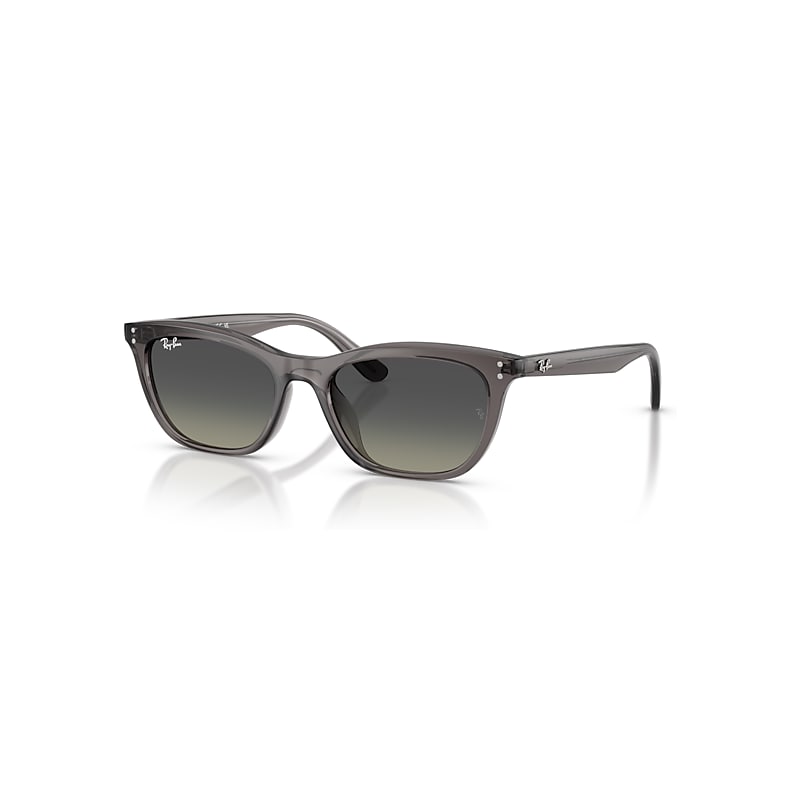 Ray - Ban Unisex Grey Rb4474d 667511 Sunglasses Acetate Geometric Normal Nuanced - Image 4