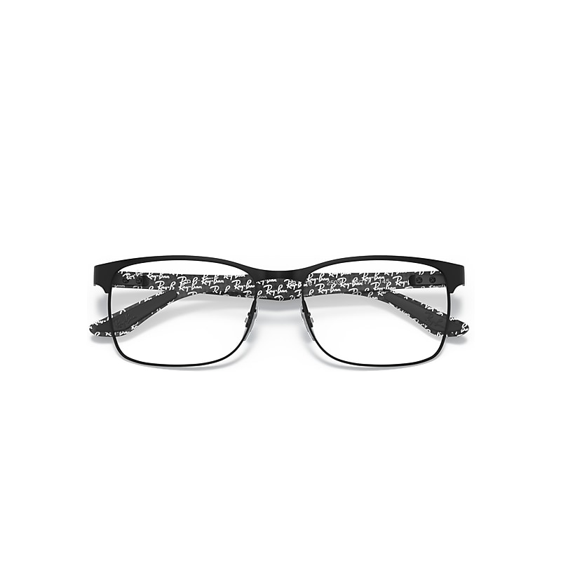 眼鏡 Ray-Ban IRIS RB8416 OPTICS Polarized Eyeglasses with Black and Clear (55-17
