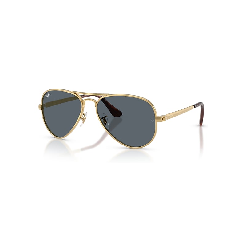 Ray-Ban Sunglasses  Aviator Max - Arista Gold Frame Blue Lenses 58-16, RB3925