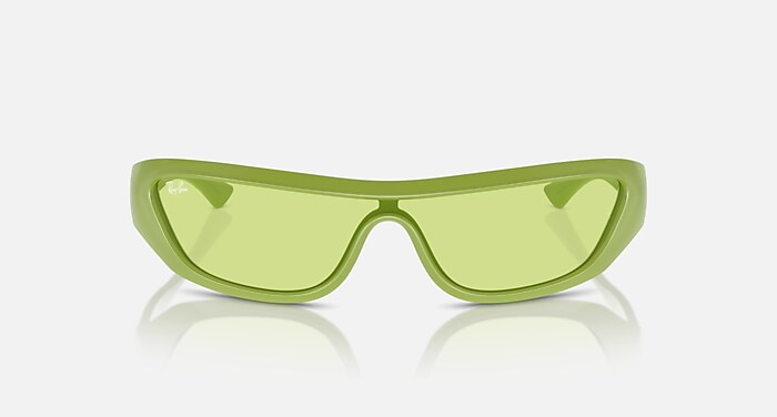 XAN BIO-BASED Sunglasses in Apple Green and Green (0-134) - RB4431