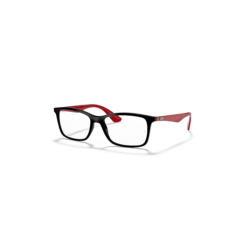 Ray-Ban Eyeglasses   Optics - Red Frame Clear Lenses Polarized 56-17, RB7047