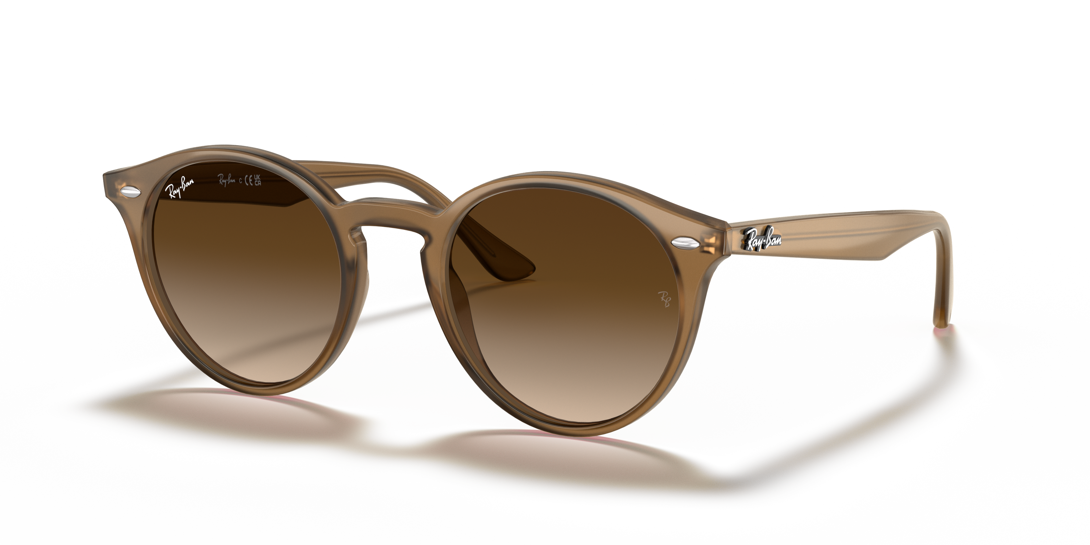 RB2180 Sunglasses in Light Brown and Brown Gradient - RB2180 | Ray
