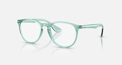 アクセサリー Ray-Ban ERIKA L ERIKA OPTICS Eyeglasses with Transparent Green and Clear (51-18