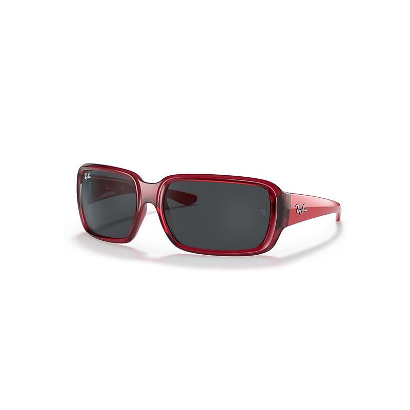 Ray-Ban Sunglasses Kids  Kids - Red Frame Grey Lenses 51-14, RB9072S