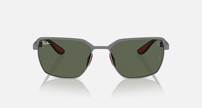 RB3743M SCUDERIA FERRARI COLLECTION Sunglasses in Gunmetal On