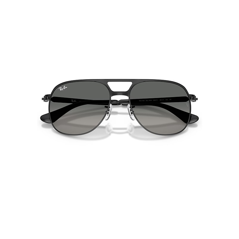 Ray-Ban RB3793 Bill Max 002/71 Men's Sunglasses Black Size 56