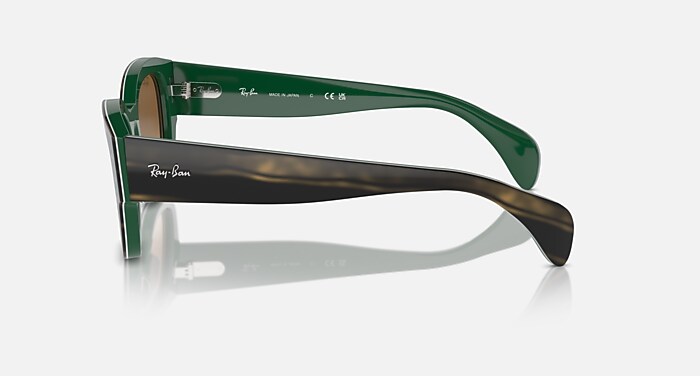 レイバン公式ストア】 Ray-Ban® JORGE サングラス | Striped Green On