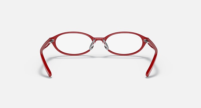 RB1566 OPTICS KIDS ポラライズド（偏光） メガネ レッド と クリア