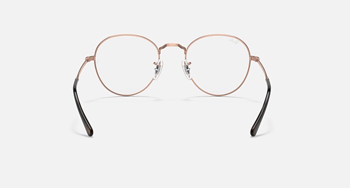 ROUND METAL OPTICS II ポラライズド（偏光） メガネ カッパー と
